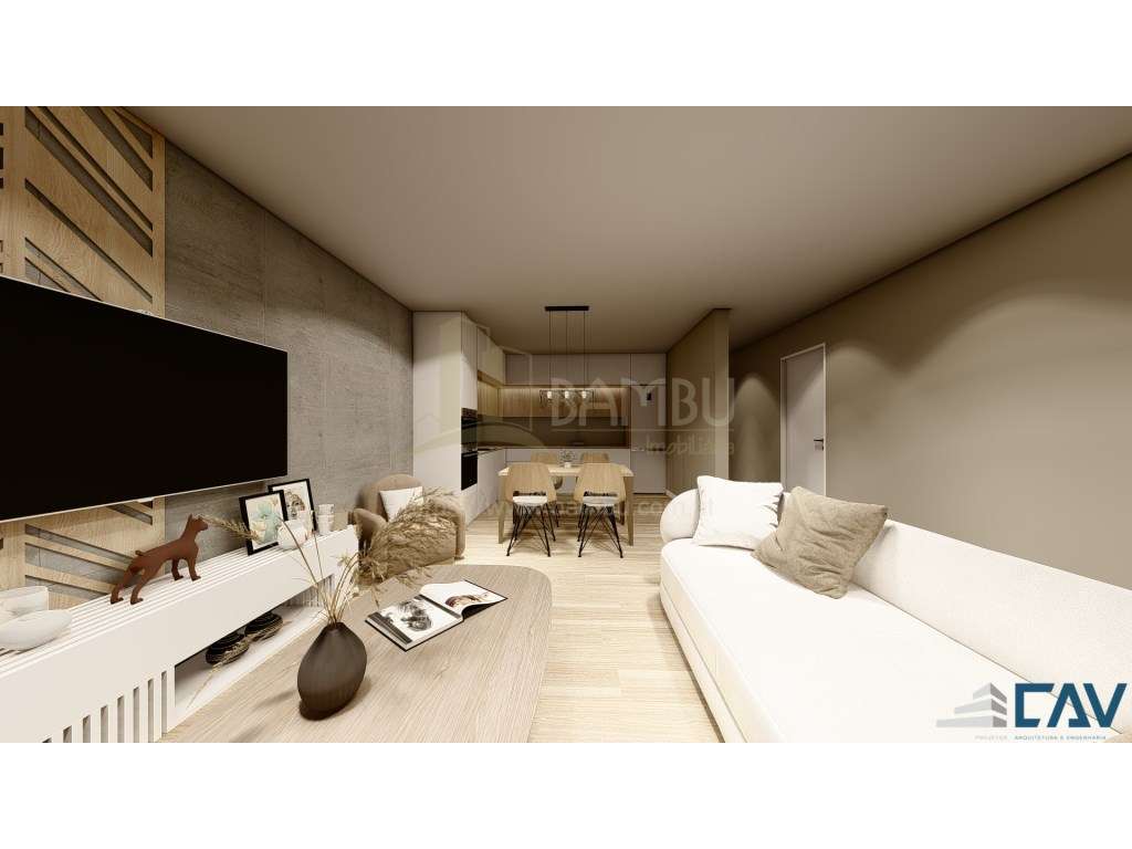 Moradia Geminada NOVA, T2 com Jardim para venda em Âncora-8