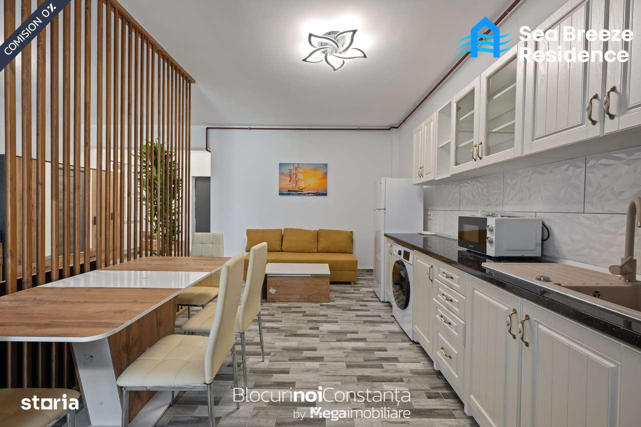 #Preț final: Studio la mare · mobilat și utilat | Sea Breeze Residence - Imagine principală: 3/13