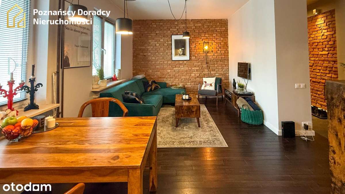 Jeżyce | Stylowe 62 m² | 2 piwnice