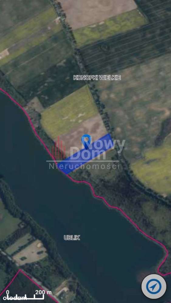 Działka Z Linią Brzegową Jeziora! - Pełny obrazek: 4/11