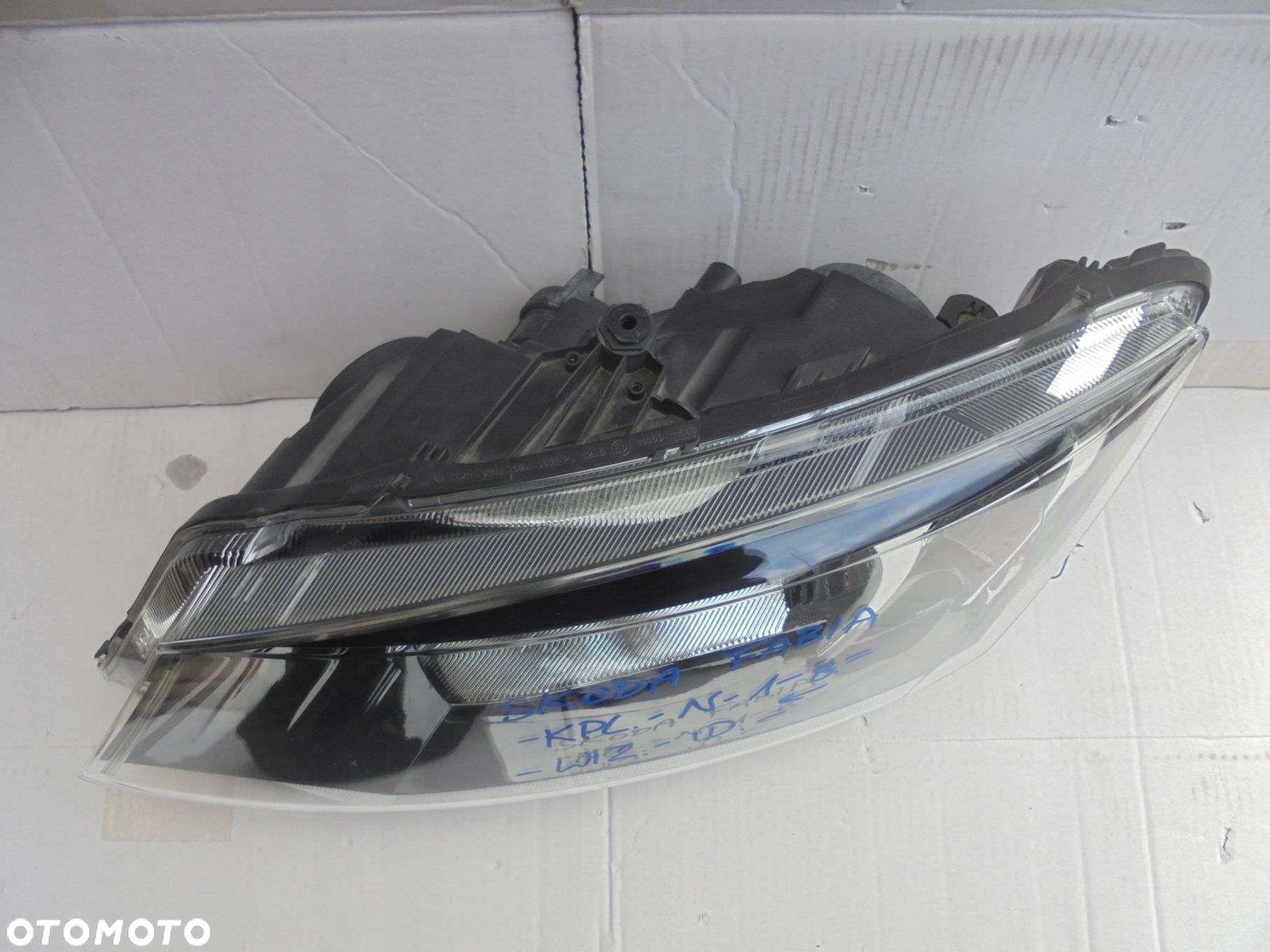 REFLEKTOR LAMPA LEWA SKODA FABIA 3 III 14- 6V1941015C LADNA GLIWICE EUROPA - 2