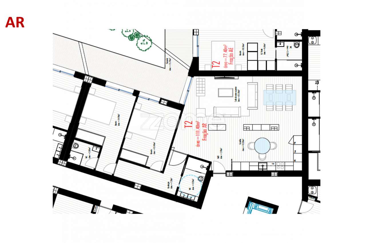 Apartamento T2 c/ Varanda, Freamunde, Paços de Ferreira (Fração AR) - Grande imagem: 3/16