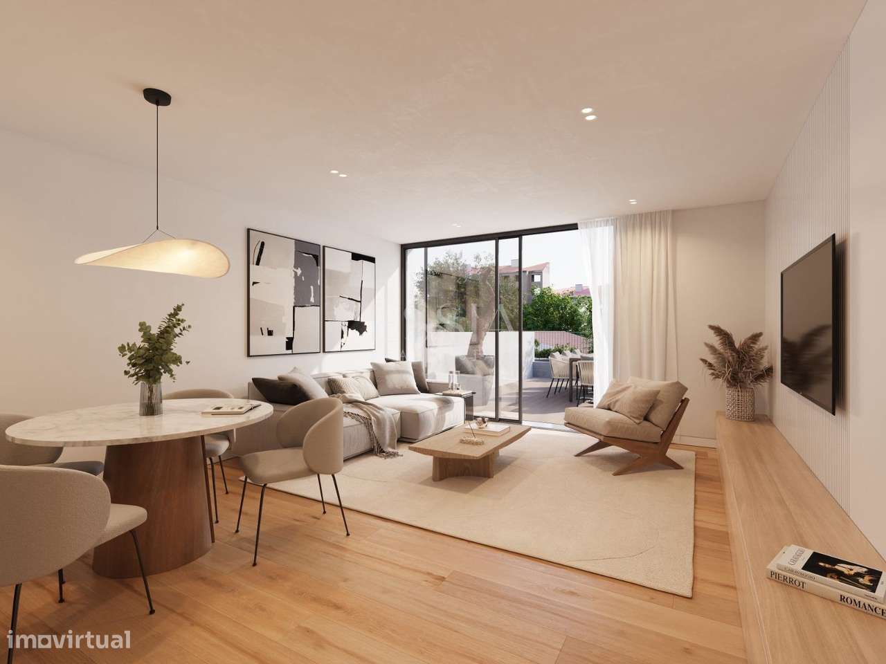 T2 Varanda e Garagem Matosinhos Sul | T2 Praia | Golden Coast Piscina - Grande imagem: 5/19