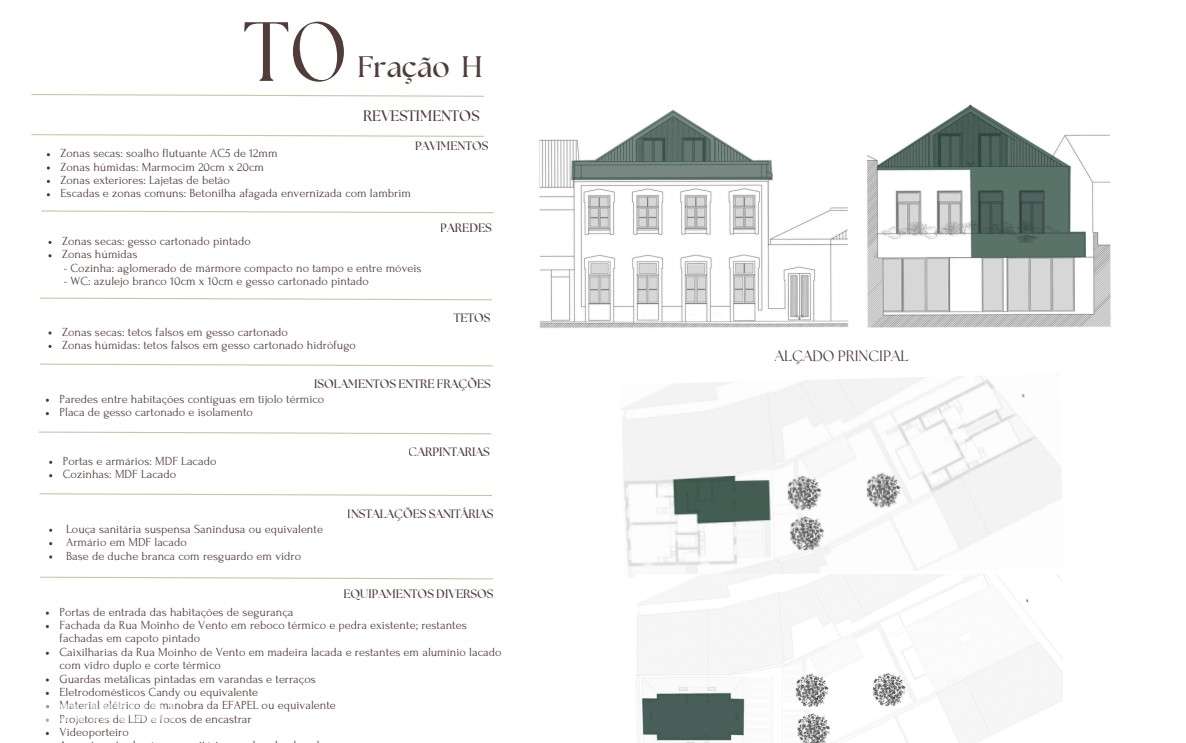 T0 Duplex com 1 Terraço e 2 Varandas, em construção em Leça da Palmeir-14