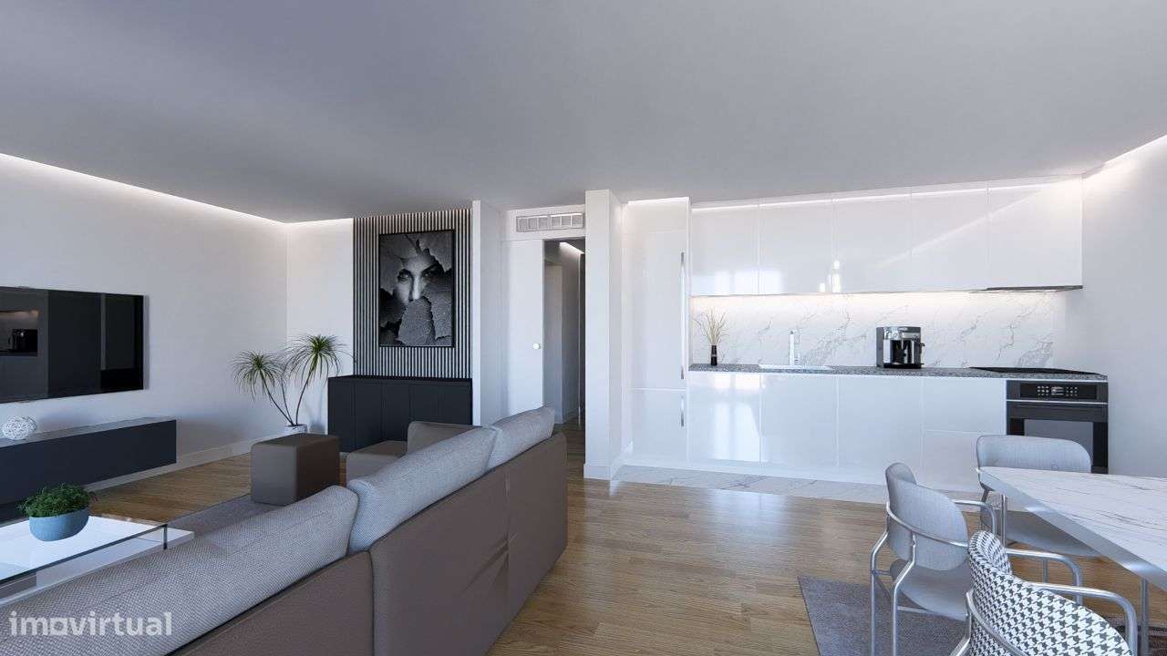 Algarve T2 Novo 21 m2 varanda suite com closet 2 lugares de garagem - Grande imagem: 2/49