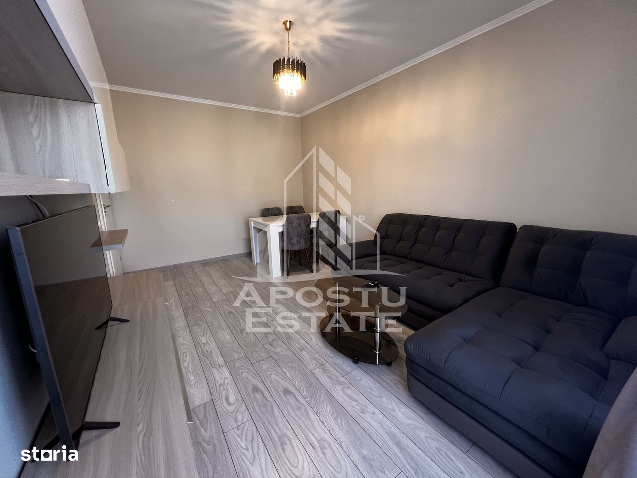 Apartament 2 camere in Giroc, decomandat, loc de parcare