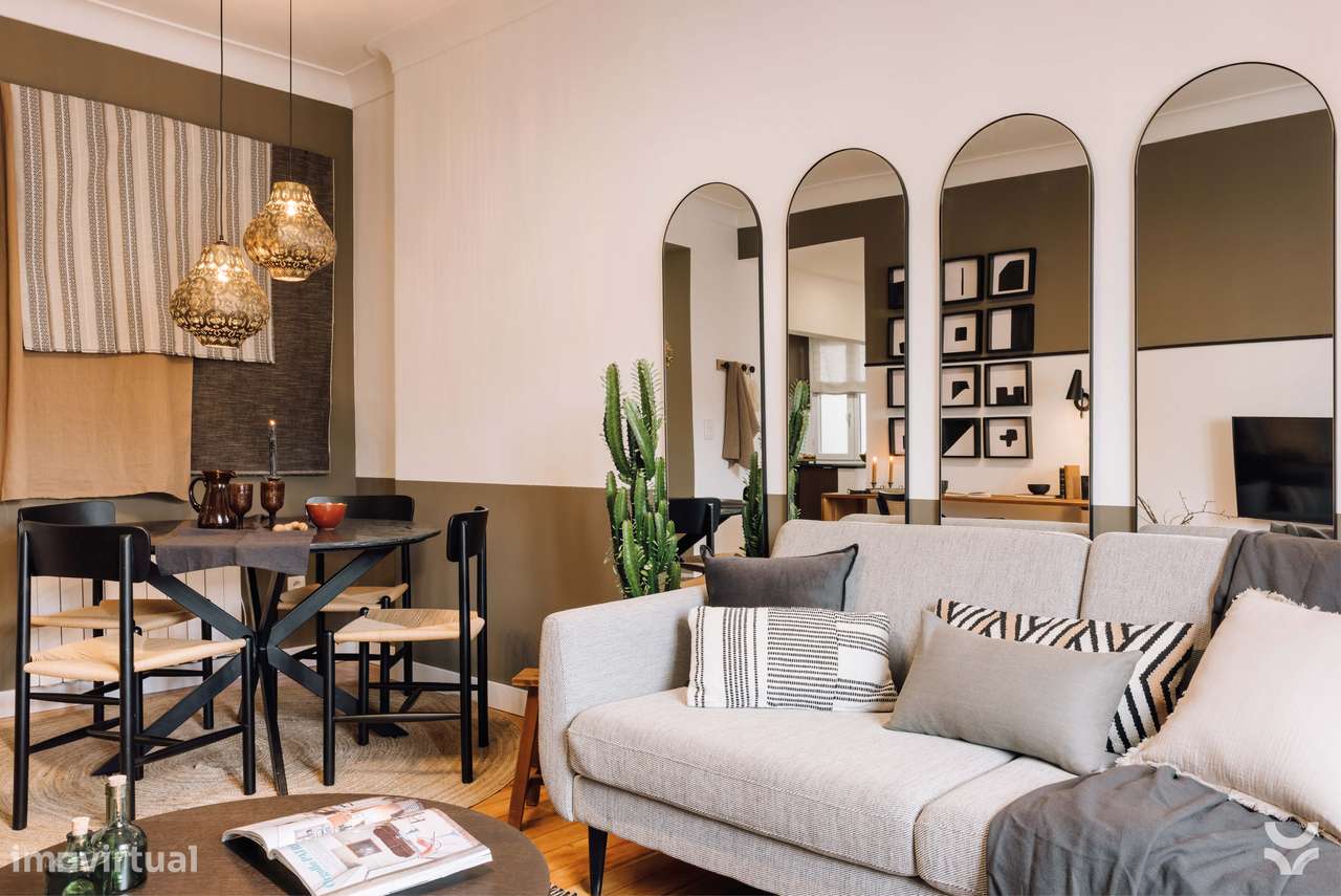 Apartamento T2 na Av. da Liberdade - Marquês de Pombal-21