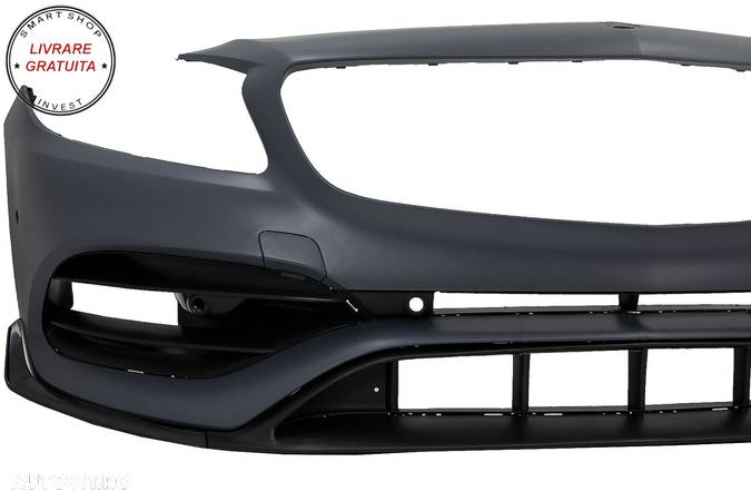 Pachet Exterior Complet Mercedes A-Class W176 (2012-2018) Facelift A45 Design- livrare gratuita - 7