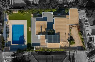 Moradia T4 com jardim e piscina em Montenegro-Faro. - Grande imagem: 5/32