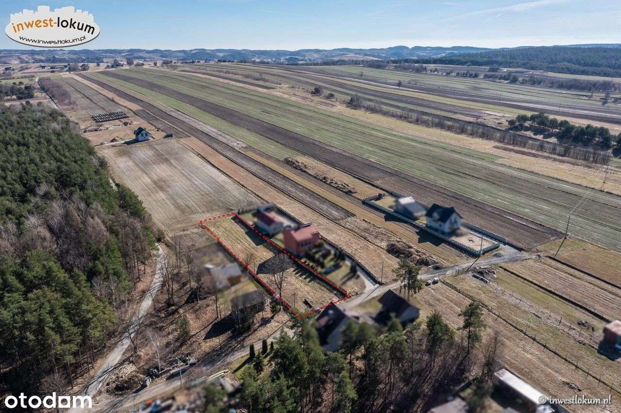 Działka, 1 580 m², Zawada-2