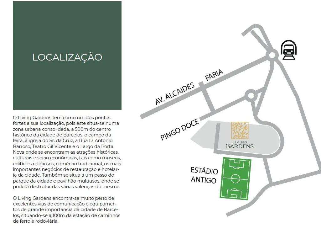 Apartamento T3 | Empreendimento Novo Living Gardens | centro Barcelos-12