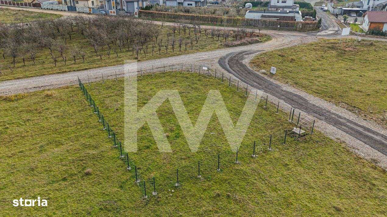 Teren Intravilan Cu Toate Utilitatile - Harman - 0% COMISION! - Imagine principală: 2/10