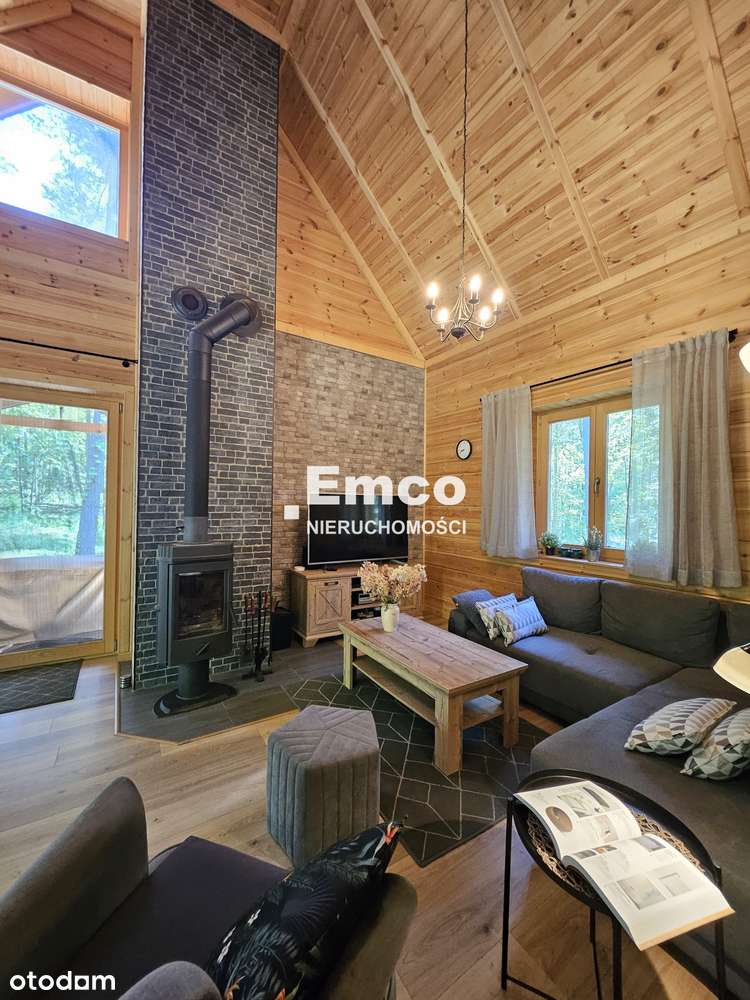 Klimatyczny dom 187 m2, na pięknej, zalesionej działce 5000 m2-6