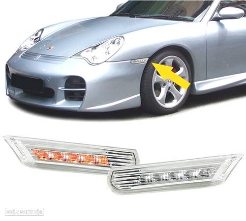 PISCAS LATERAIS LED PARA PORSCHE 911 996 + BOXSTER 986 - 1