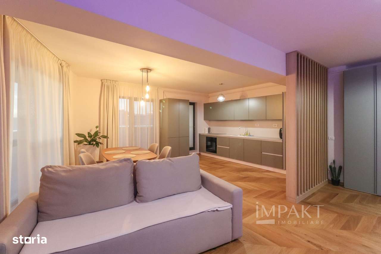 Apartament cu 2 camere ultrafinisat, cu un view deosebit, situat in an - Imagine principală: 5/17