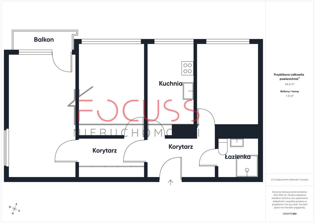 Będzin Syberka Skalskiego 3Pokoje 54m 2Piętro Winda Cena Do Negocjacji-19