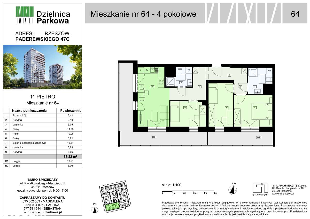 Finałowy etap inwestycji | 4 pokoje | świetna lokalizacja - Pełny obrazek: 2/7