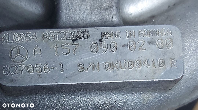 MERCEDES S W222 5.5 AMG TURBOSPRĘŻARKA A1570900280 - 3