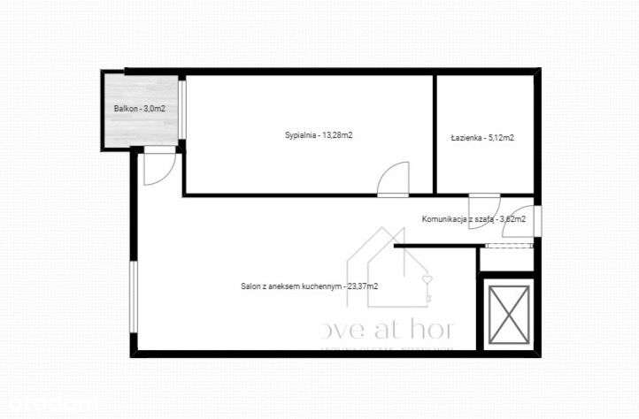 Jasne 2 pokojowe mieszkanie w Gdyni.-12