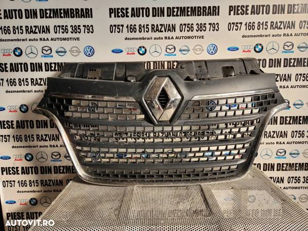 Grila Fata Radiator Renault Master An 2019-2020-2021-2022-2023 Originala Dezmembrez Renault Master Opel Movano - Dezmembrari Arad - 3