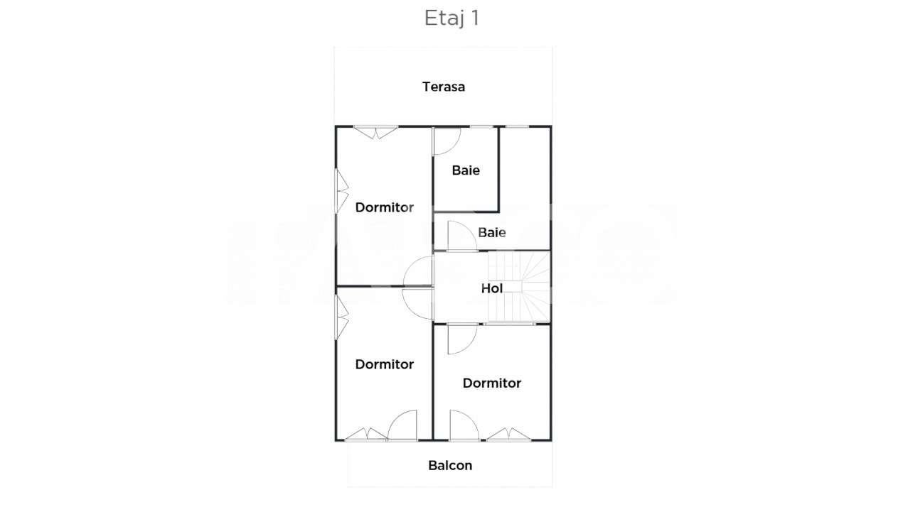 Casa intabulata 5 camere 3 bai - pivnita - terasa - COMISION 0 - Imagine principală: 5/13