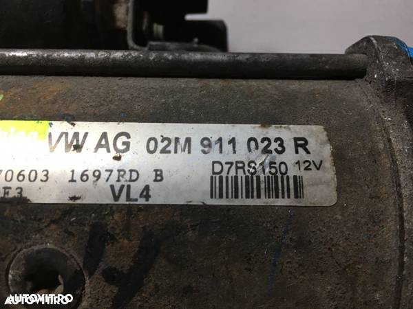 Electromotor Seat Toledo 2 1.9TDI AJM ASZ ARL 1999 - 2005 COD : 02M911023R / 02M 911 023 R - 2