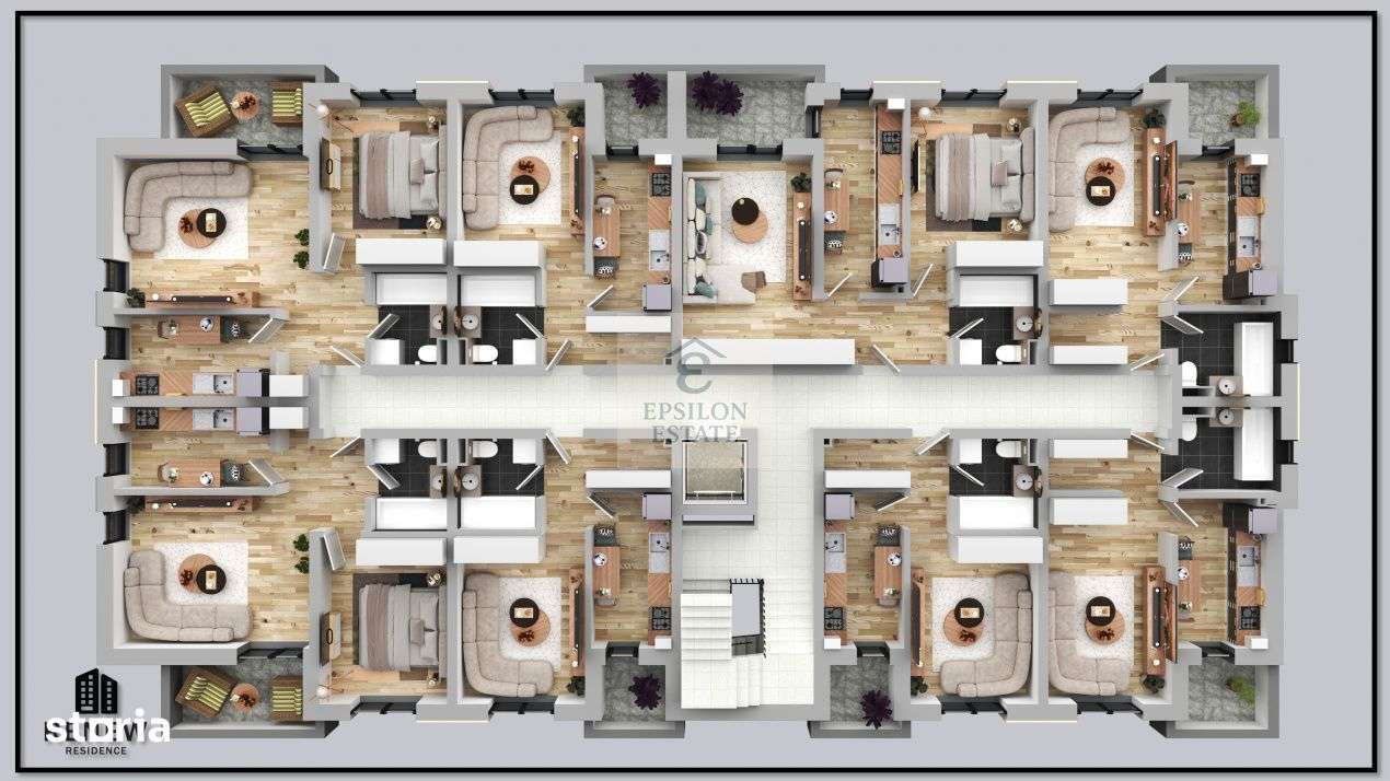 Ap. 2 cam. aprilie 2026 zona Militari Residence - Imagine principală: 3/5