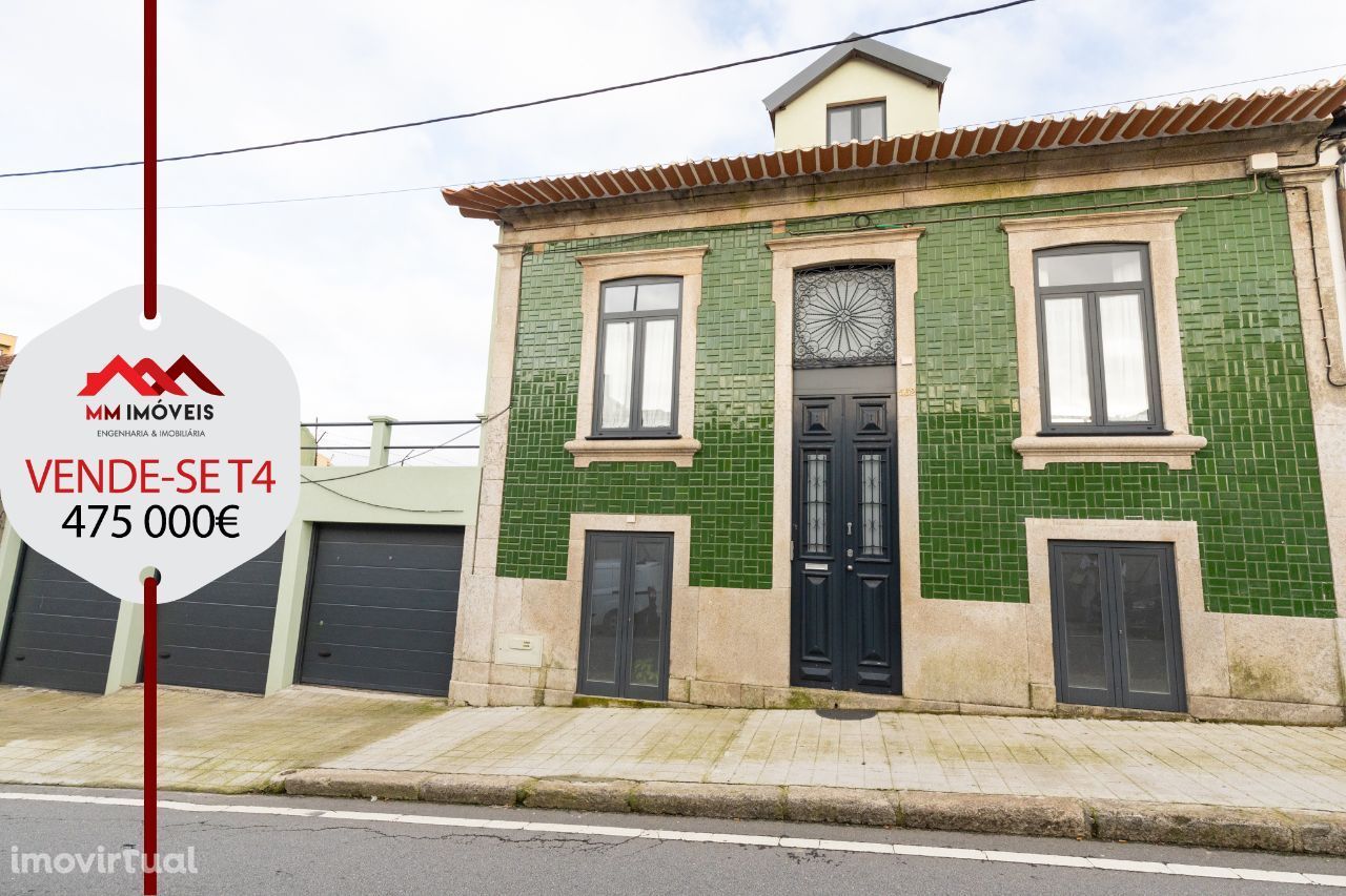 Moradia T4 | Renovada | Potencial Investimento | Casa T1 Independente