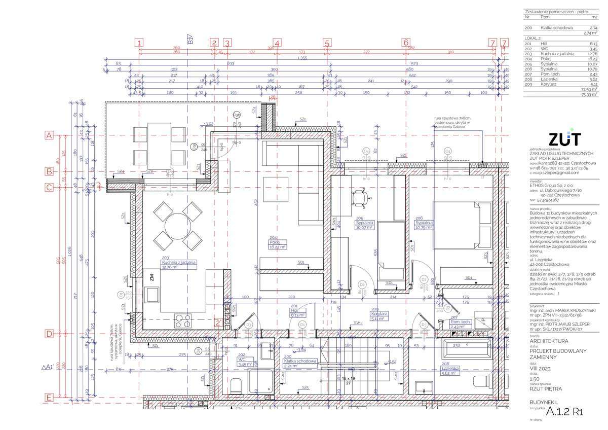 Lisiniec | Apartamentowiec | 3 pokoje z garderobą | Wysoki standard-17