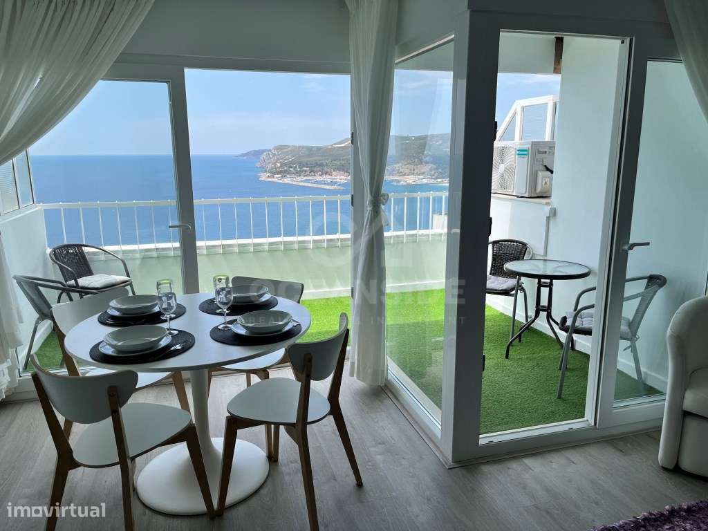 Apartamento T1, Totalmente renovado, com terraço e vista mar - Sesi...-12