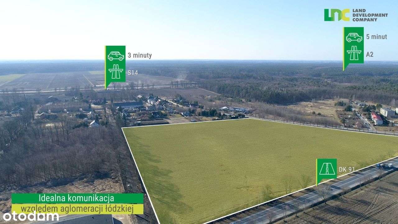 Teren Inwestycyjny w MPZP 7,03 ha!-6