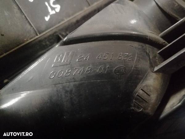 Stop tripla lampa stânga spate Opel astra h gtc original complet, perfect funcțional - 3