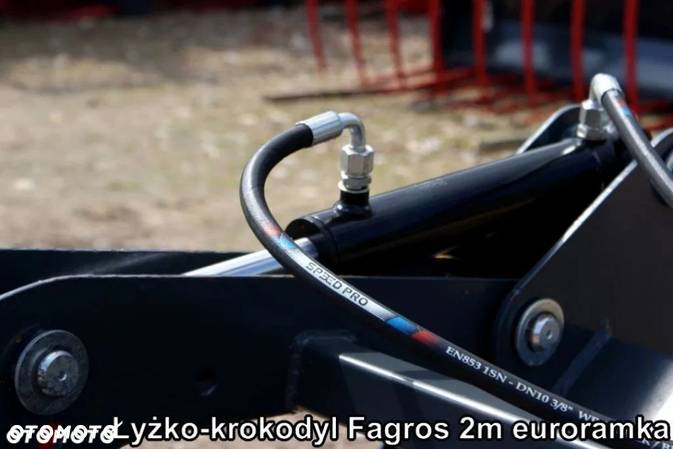 ŁYŻKO-KROKODYL do Tura Ładowacza SMS EURORAMka mailleux faucheux łyżka 1,4m 1,6m - 10