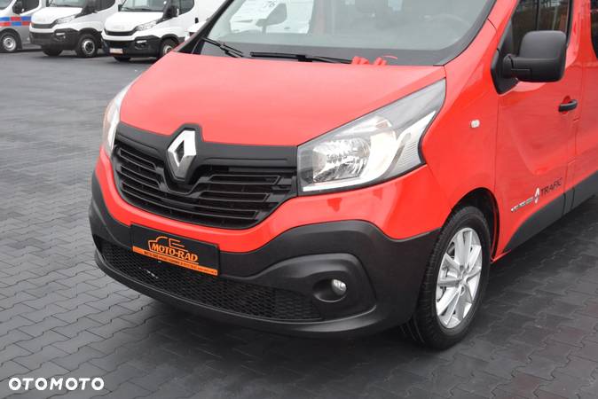 Renault TRAFIC / 1.6 dCi - 145 KM / 9 OSÓB / DOSTAWCZE / PRZESUWNE DRZWI / TRYB ECO / KLIMA / WEBASTO / HAK / SERWISOWANY / SPROWADZONY - 9