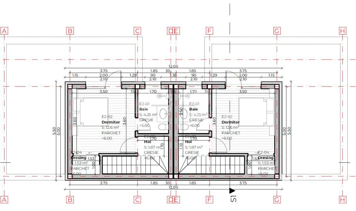 Casa tip duplex | 110mp utili | 341mp teren | Mihai Romanu Buna Ziua! - Imagine principală: 5/9