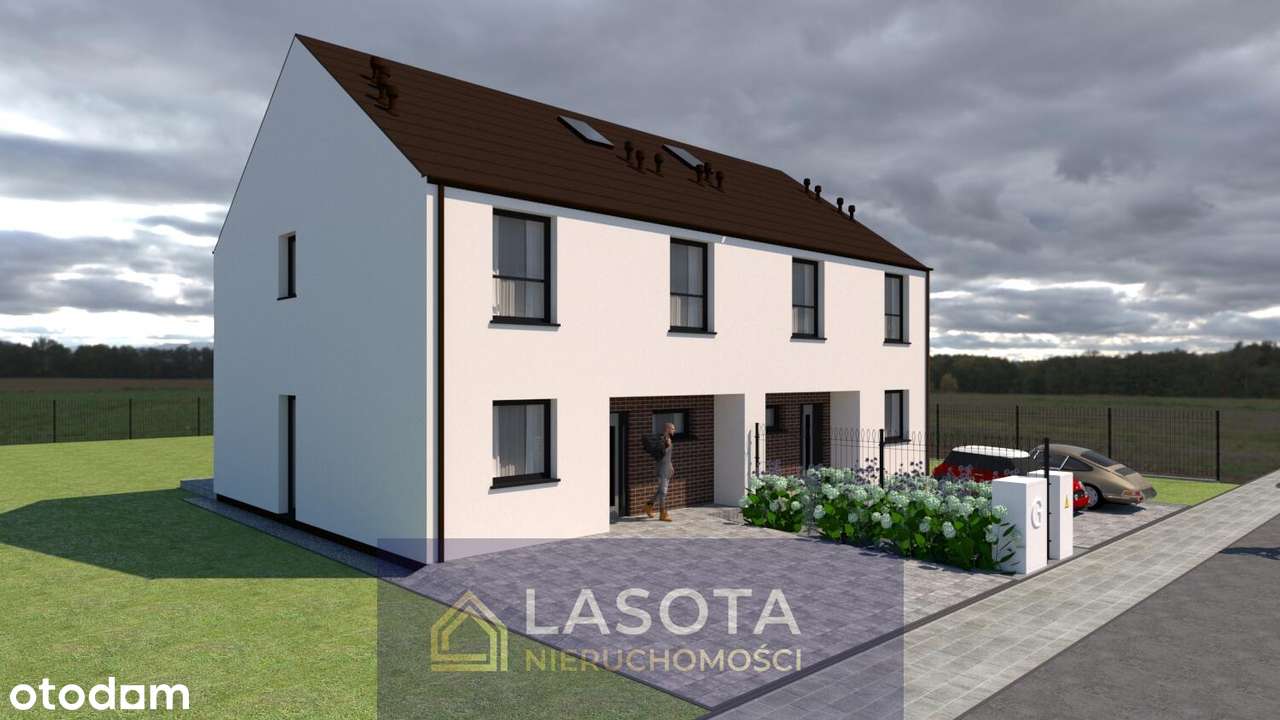 NOWA INWESTCYJA ! dom 104 m², 5 pokoi, działka 485 m² - Pełny obrazek: 2/15