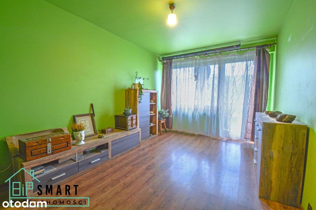 Mieszkanie, 4 pokoje, 2 piętro, 61,90 m², balkon-1