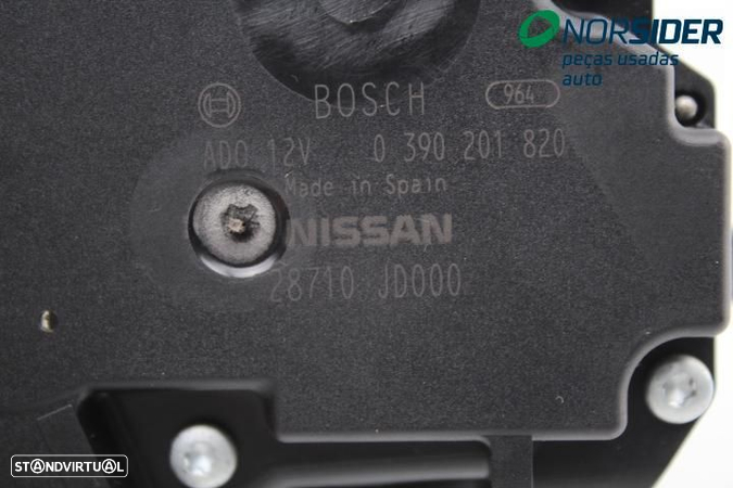 Sistema motor limpa vidros tr Nissan Qashqai|07-10 - 7