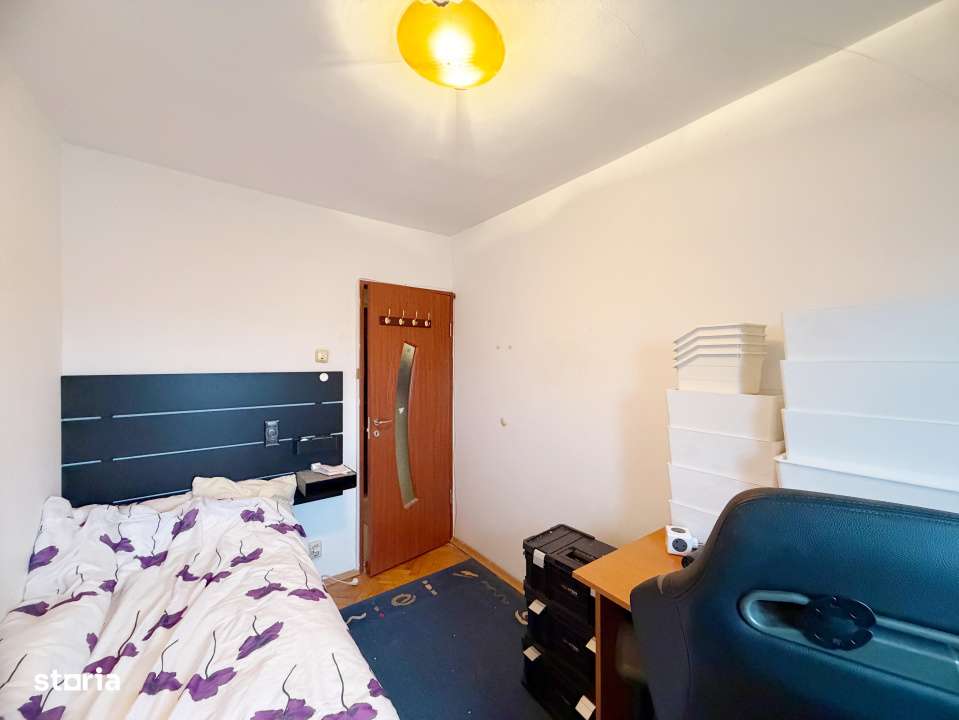 Apartament 3 camere, semidecomandat, 43mp utili, zona Piata Doina-4