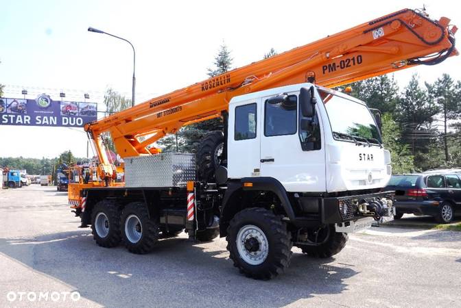 Star 266 M 6x6 MAN PODNOŚNIK KOSZOWY PMO 210 P-184H - 2