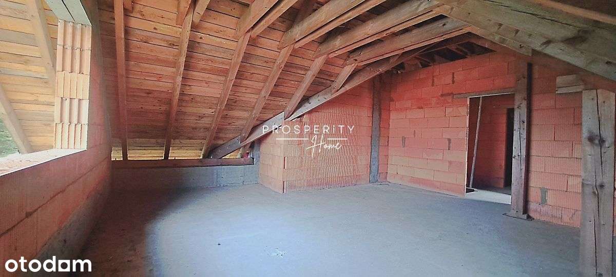 Dom w stanie surowym otwartym pod lasem - Góra-12