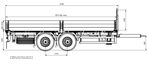 Zaslaw TANDEM CONSTRUCTION TRAILER / NOU / BOARDROAD - 23