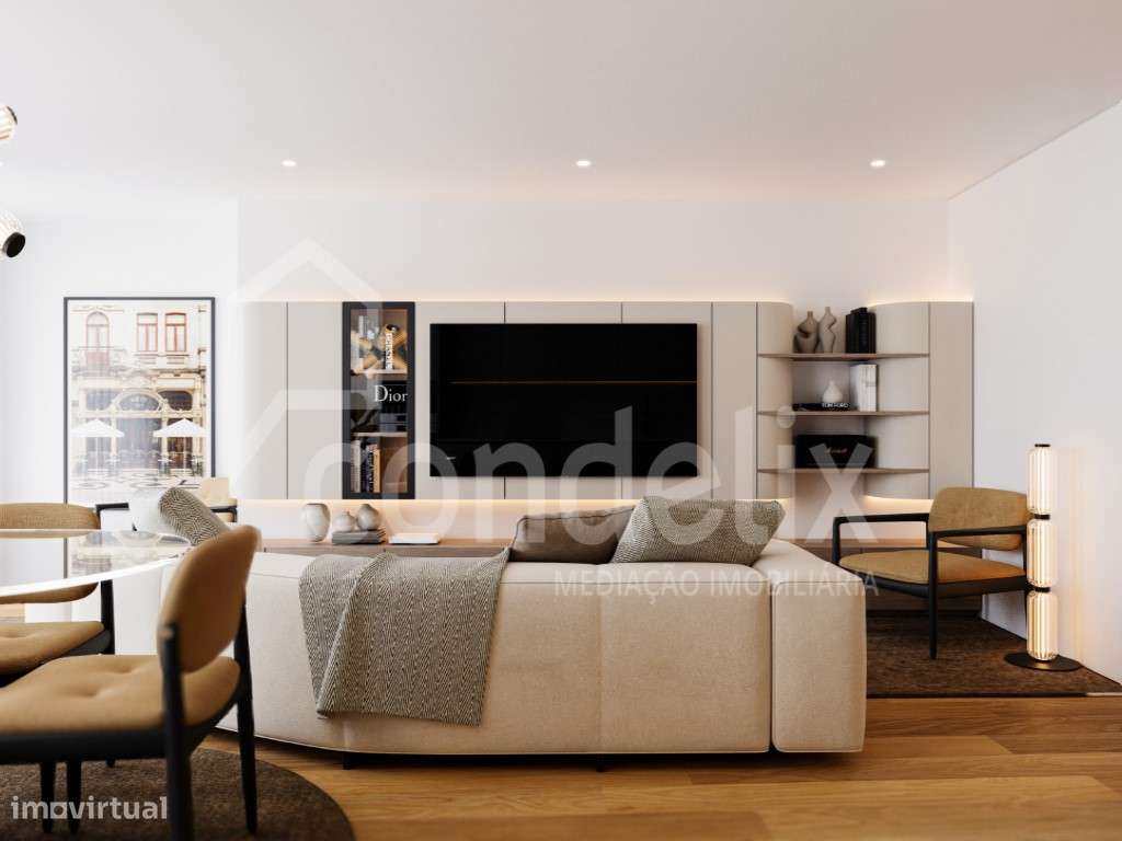 Apartamento T2 novo junto à linha do mar na Foz do Douro - Grande imagem: 5/31