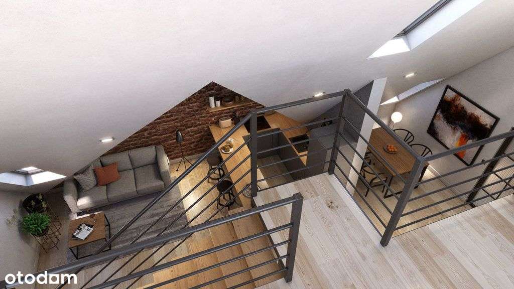 Dwupoziomowy apartament z własną przeszkloną wieżą-4