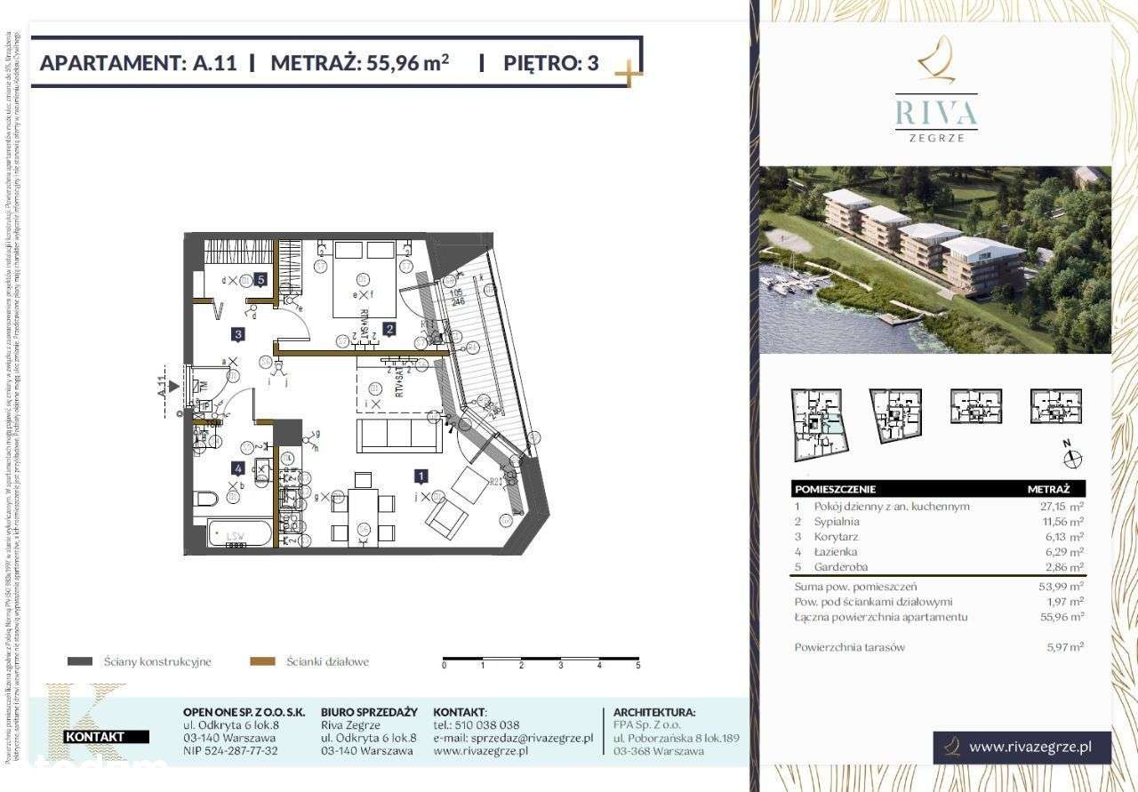 Apartamenty w kameralnej inwestycji nad wodą A.11 - Pełny obrazek: 4/16