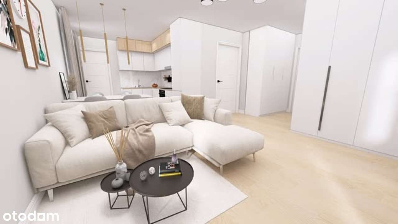 Nowoczesne wnętrze w zabytkowej kamienicy- 3 pokoje z wykuszem - Pełny obrazek: 3/13