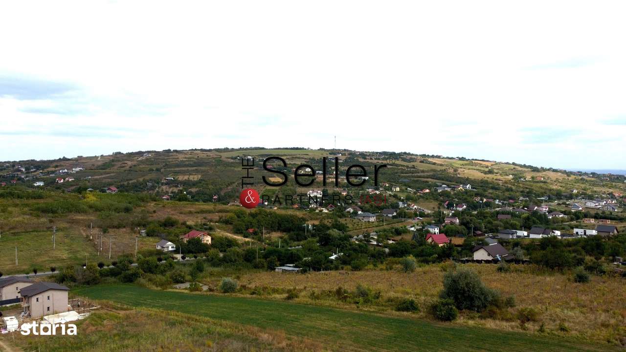 Teren de vânzare în Tomești – zona primărie cu deschidere la DN 28-6