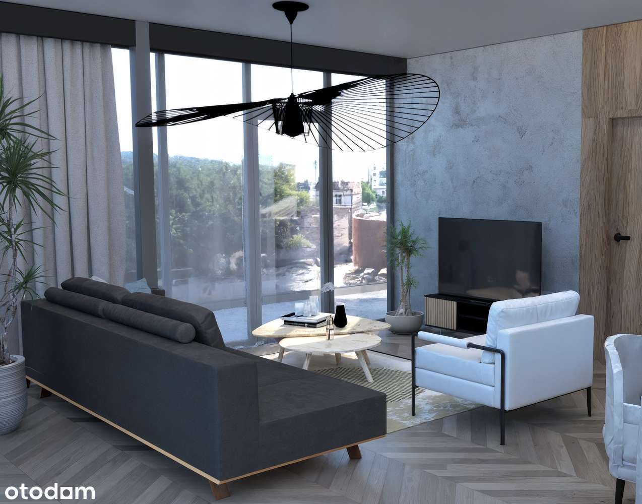 Luksusowe mieszkanie z olbrzymim tarasem w Apartamentach Centro!-1