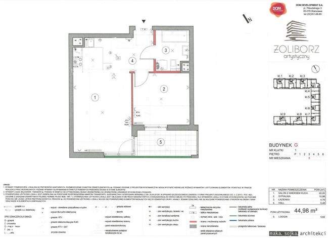 !BEZPOŚREDNIO 2 pokoje 45m2 + loggia 6m2 + garaż!