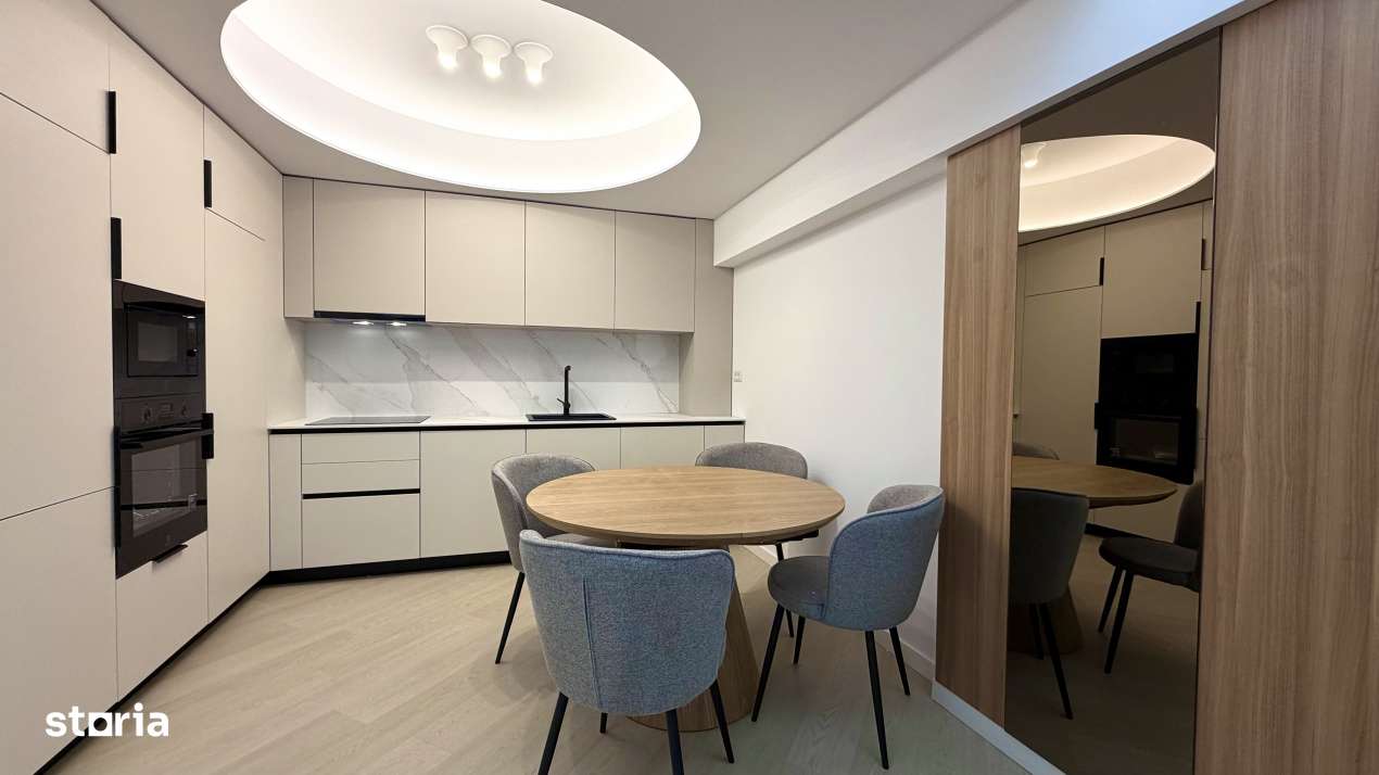 De inchiriat | Apartament 3 camere prima chirie Cortina North Pipera V - Imagine principală: 2/19